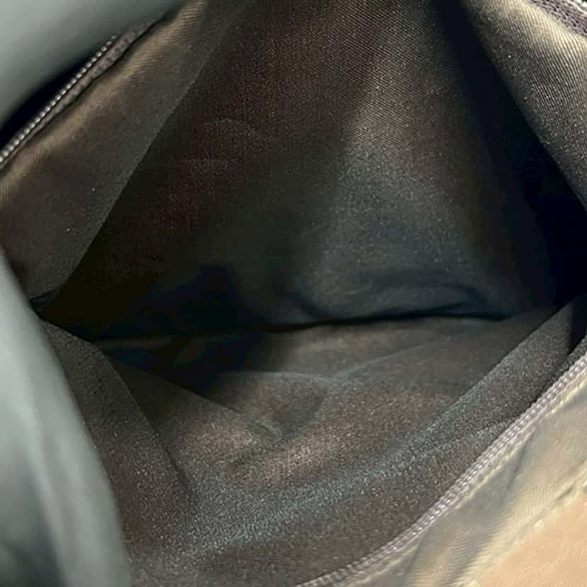 Gucci GG Nylon Bamboo Satchel Brown Very good condition - Box View