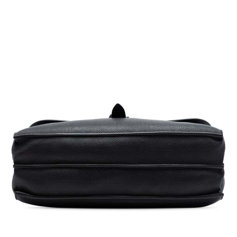 Hermès Togo Sac a Depeches 41 Black Leather Very good condition - Inside View