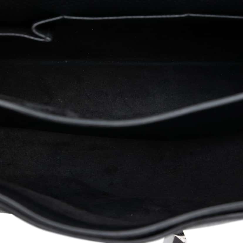 Hermès Togo Sac a Depeches 41 Black Leather Very good condition - Model View