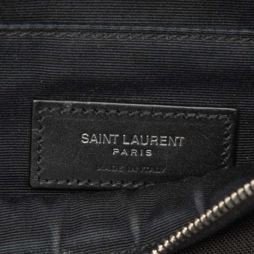 Saint Laurent Nylon City Belt Bag Black Very good condition - Box View