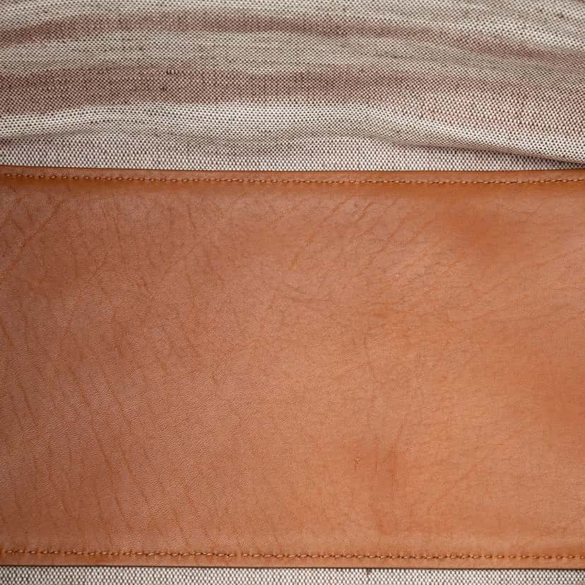 Burberry Canvas Striped Lauriston Tote Red Very good condition - Model View