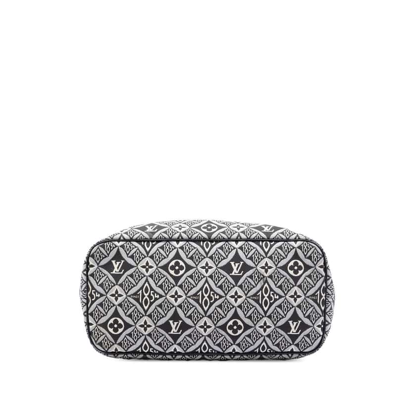 Louis Vuitton Monogram Jacquard Since 1854 Neverfull MM Black Very good condition - Inside View