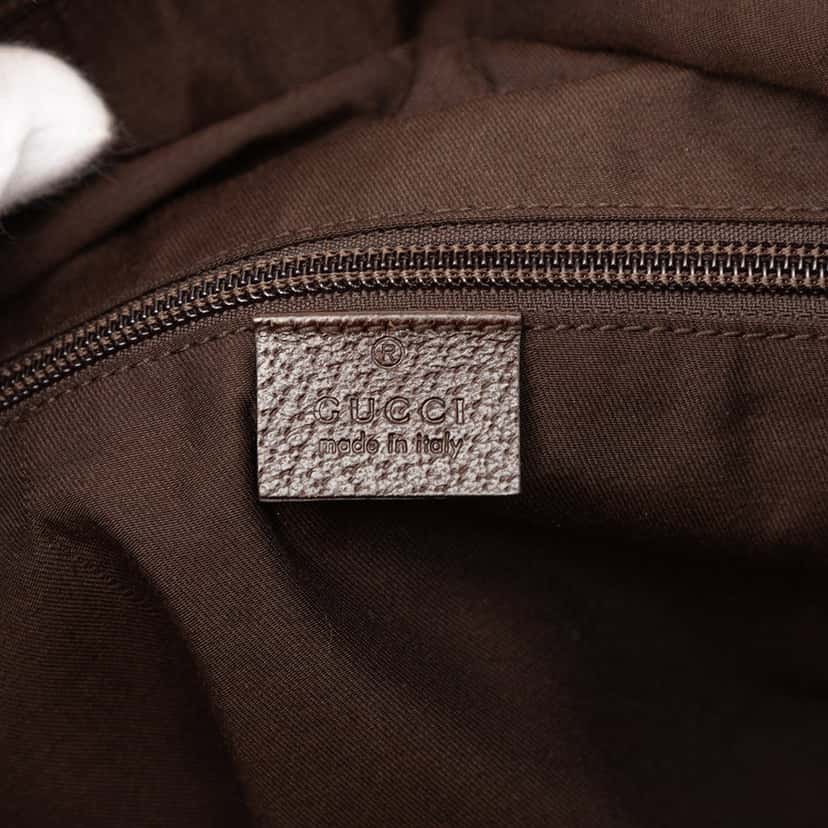 Gucci GG Canvas Web Travel Bag Beige Very good condition - Box View