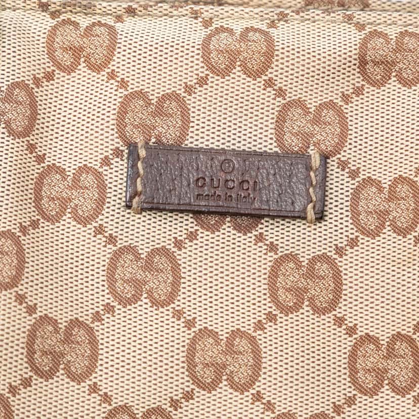 Gucci GG Canvas Web Tote Beige Very good condition - Box View