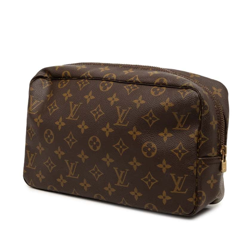 Louis Vuitton Monogram Trousse Toilette 28 Brown Very good condition - Back View