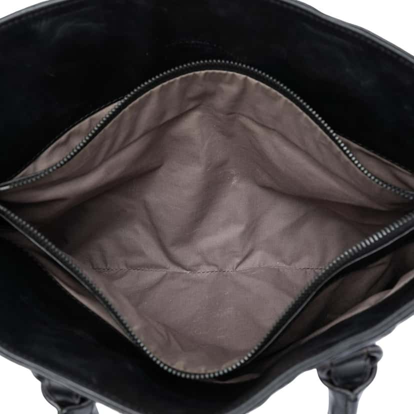 Bottega Veneta Nappa Intrecciato Business Bag Black Leather Very good condition - Model View
