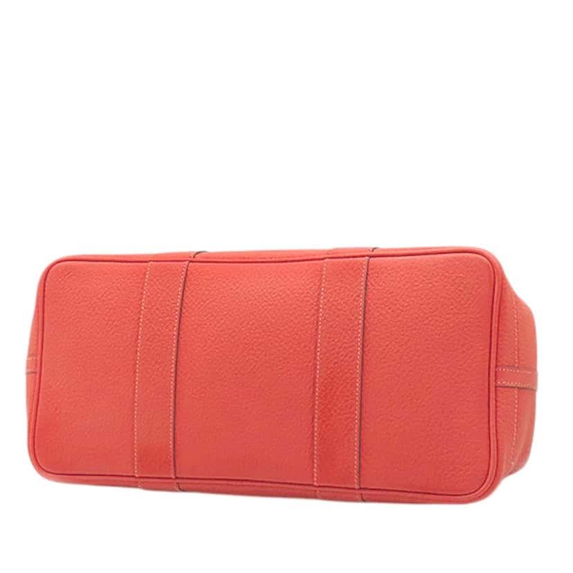 Hermès Negonda Garden Party 36 Red Leather Very good condition - Inside View