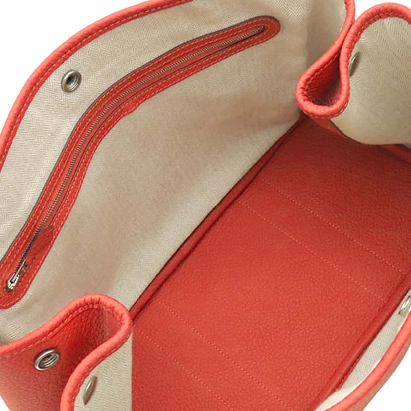 Hermès Negonda Garden Party 36 Red Leather Very good condition - Model View
