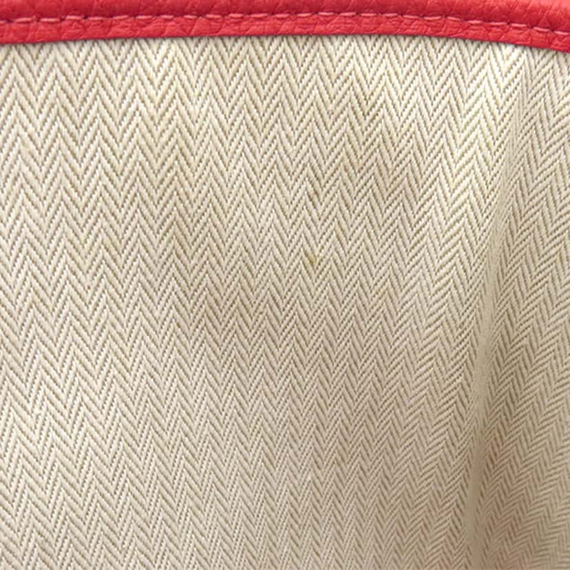 Hermès Negonda Garden Party 36 Red Leather Very good condition - Box View