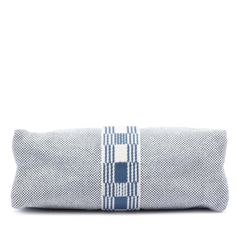 Hermès Toile Trousse de Voyage Jimetou PM Blue Very good condition - Inside View