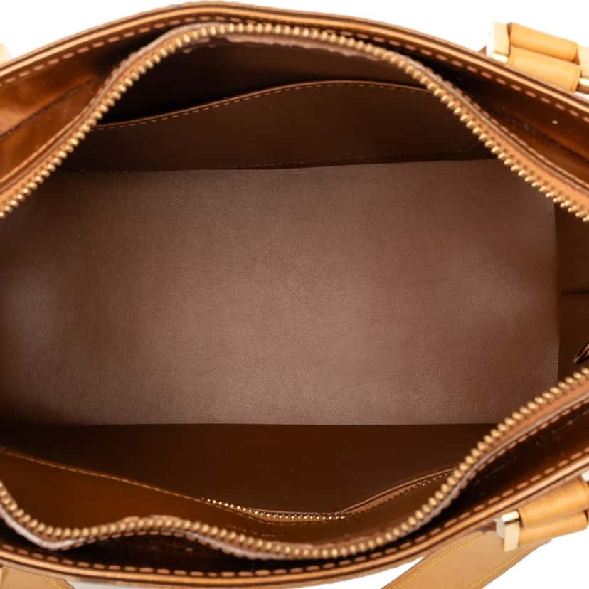 Louis Vuitton Monogram Vernis Houston Brown Leather Very good condition - Model View