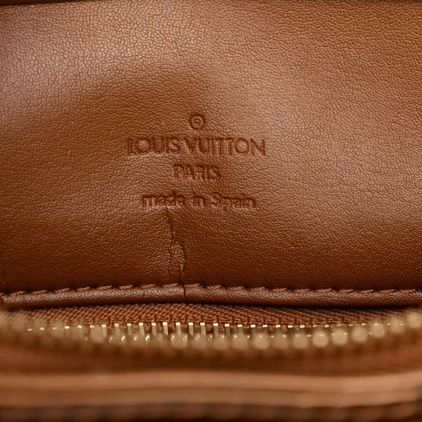 Louis Vuitton Monogram Vernis Houston Brown Leather Very good condition - Box View