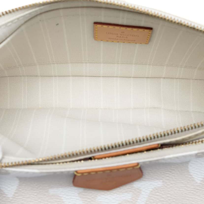 Louis Vuitton Monogram Giant By The Pool Multi Pochette Accessoires Beige Very good condition - Model View