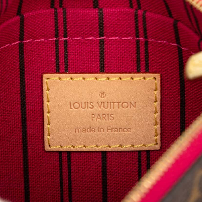 Louis Vuitton Monogram Neverfull Pochette PM Brown Very good condition - Box View