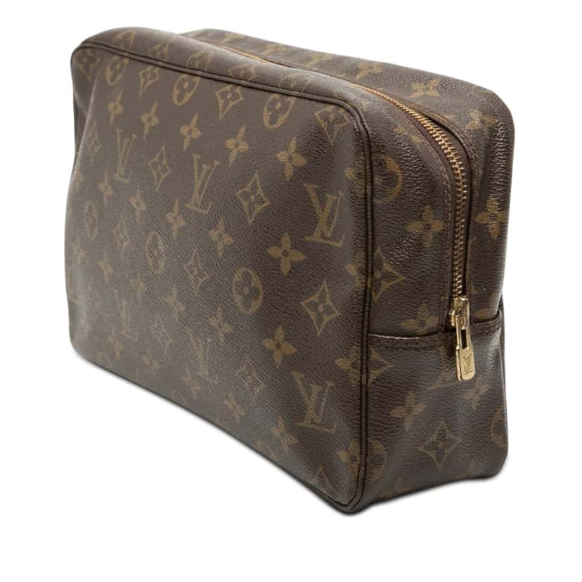 Louis Vuitton Monogram Trousse Toilette 28 Brown Very good condition - Back View