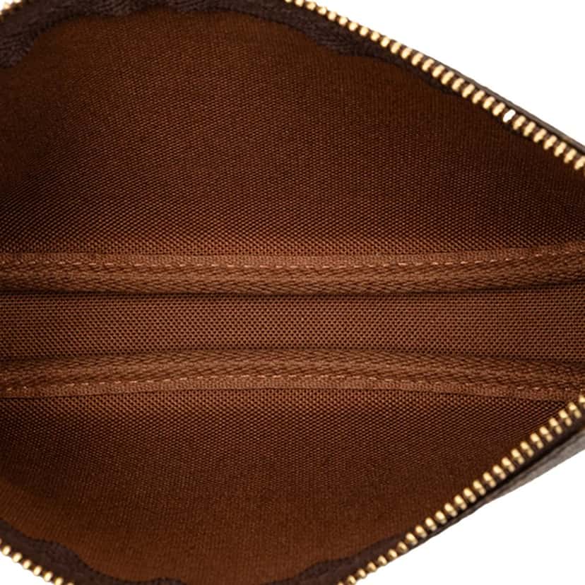 Louis Vuitton Monogram Mini Pochette Accessoires Brown Very good condition - Model View