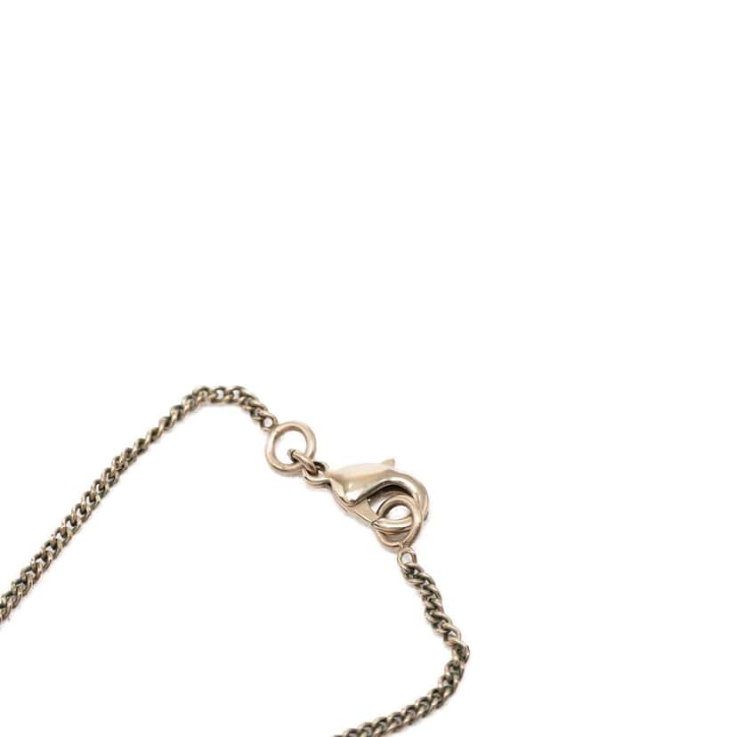 Chanel CC Gold Plated Resin Pendant Necklace Gold Metal Very good condition - Inside View