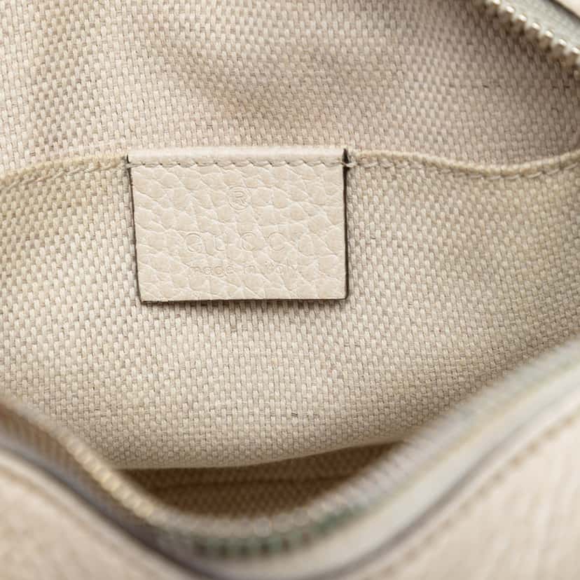 Gucci Small Tricolor Leather Soho Disco Crossbody Black Leather Very good condition - Box View