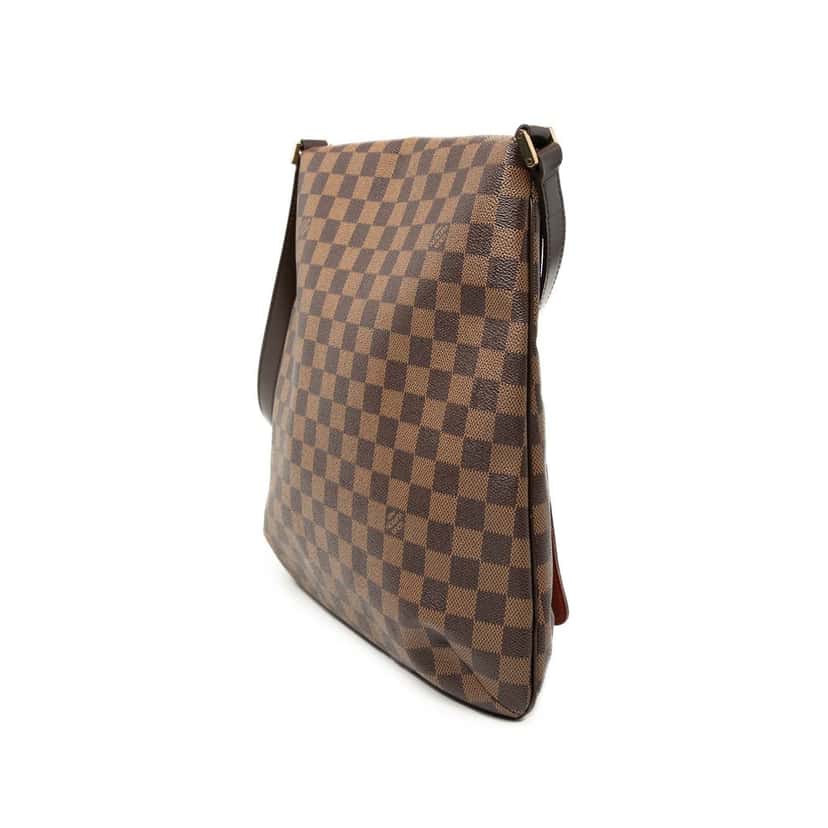Louis Vuitton Damier Ebene Musette Salsa GM Brown Very good condition - Back View