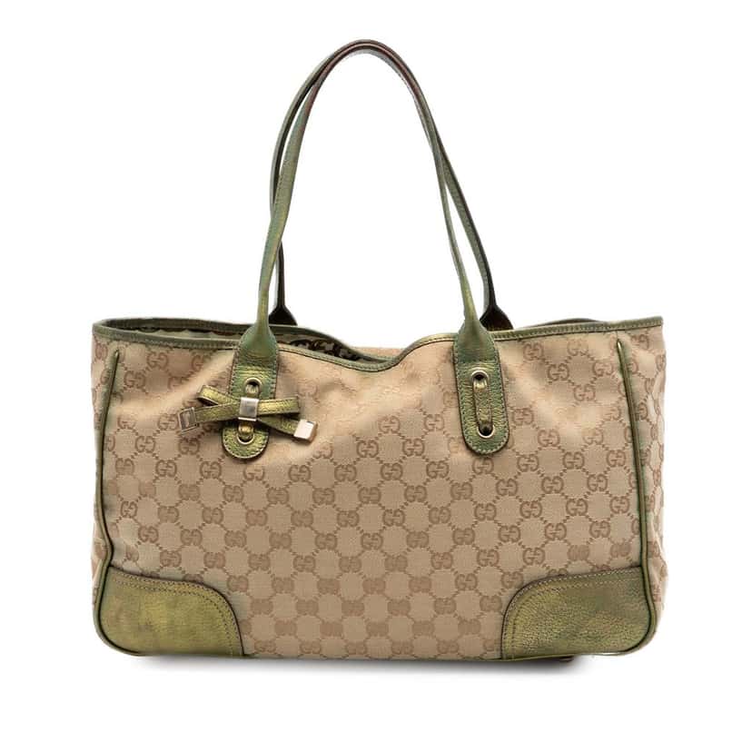 Gucci GG Canvas Princy Tote Beige Good condition - Front View