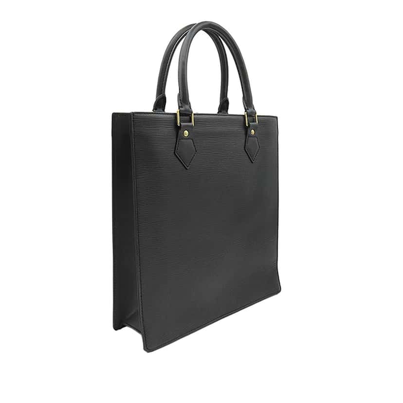 Louis Vuitton Epi Sac Plat Black Leather Very good condition - Back View