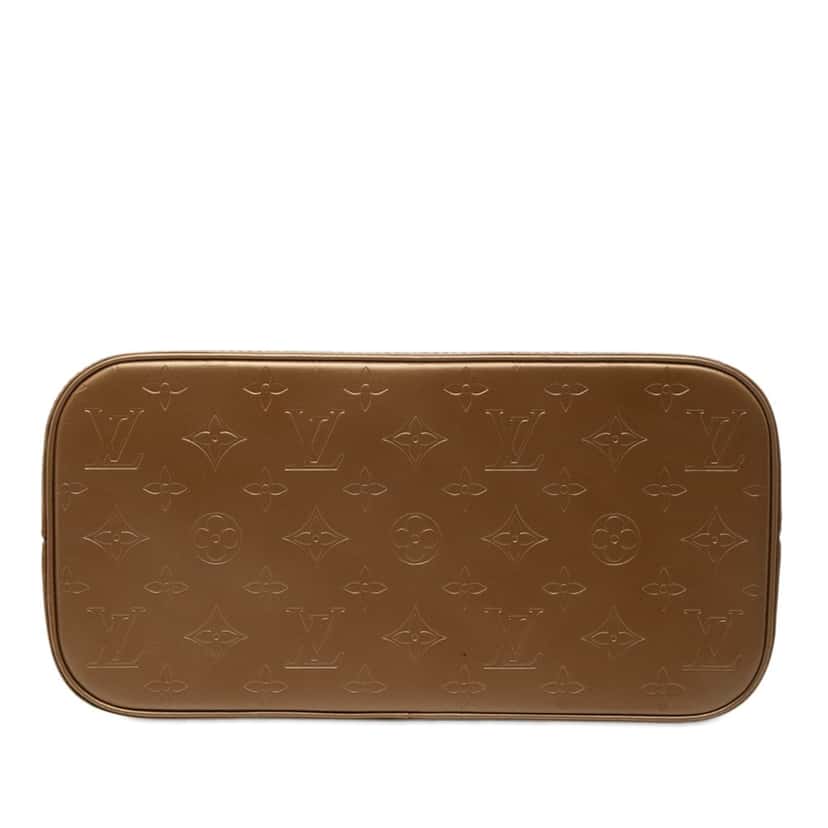 Louis Vuitton Monogram Mat Stockton Gold Leather Very good condition - Inside View