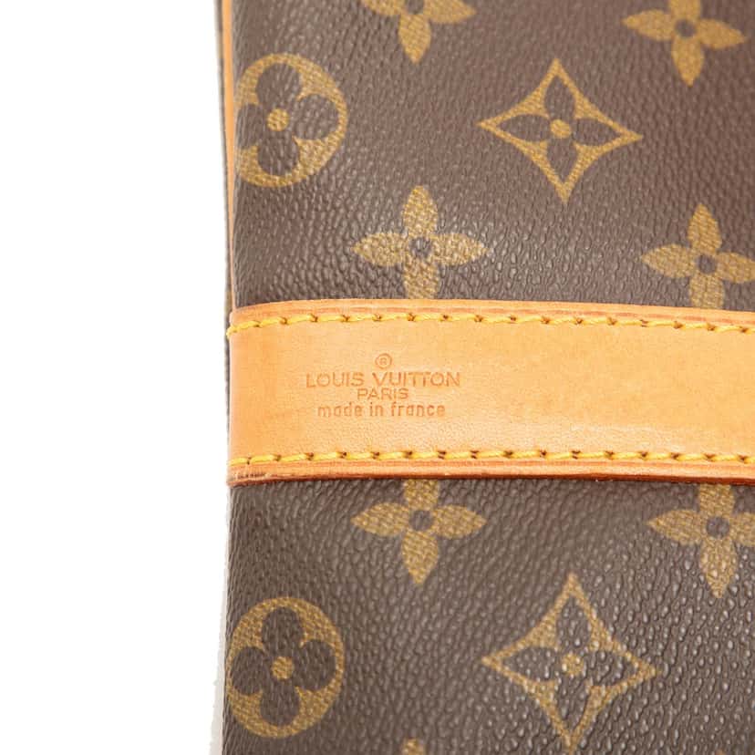 Louis Vuitton Monogram Keepall Bandouliere 50 Brown Never worn, with tag - Box View