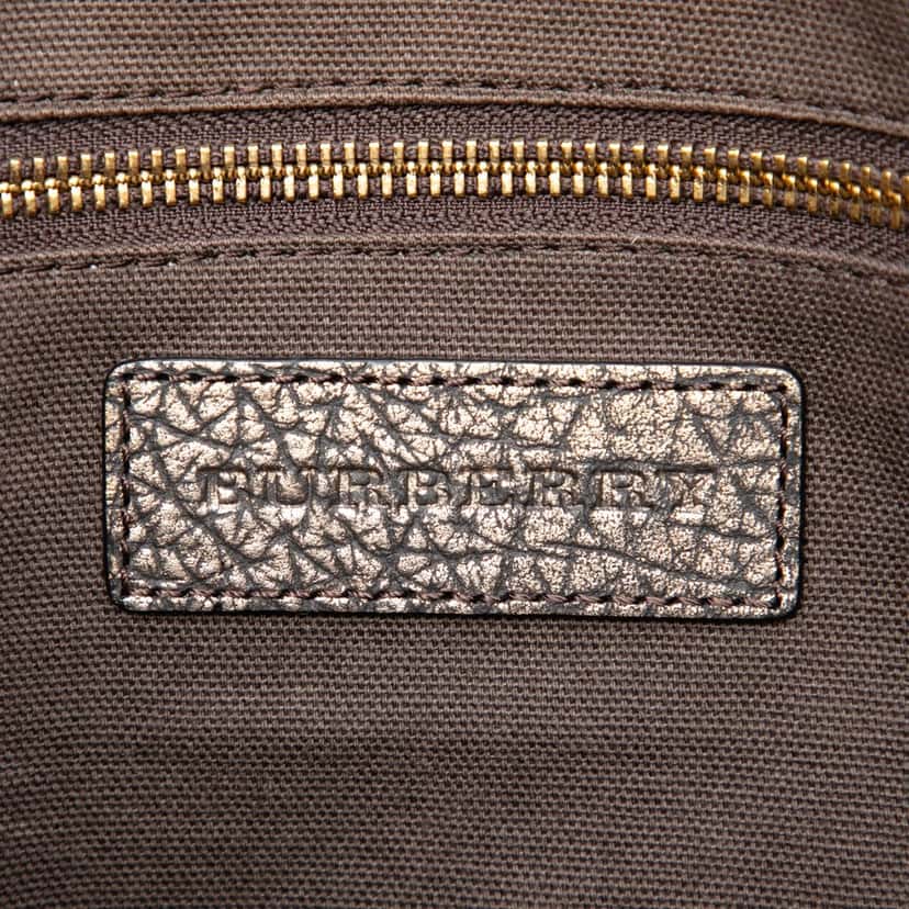 Burberry Small Smoke Check Coated Canvas Salisbury Tote Beige Very good condition - Box View