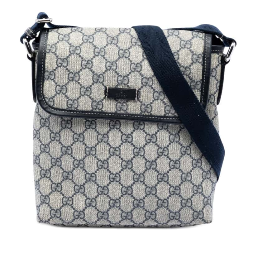 Gucci GG Supreme Crossbody Beige Very good condition - Front View