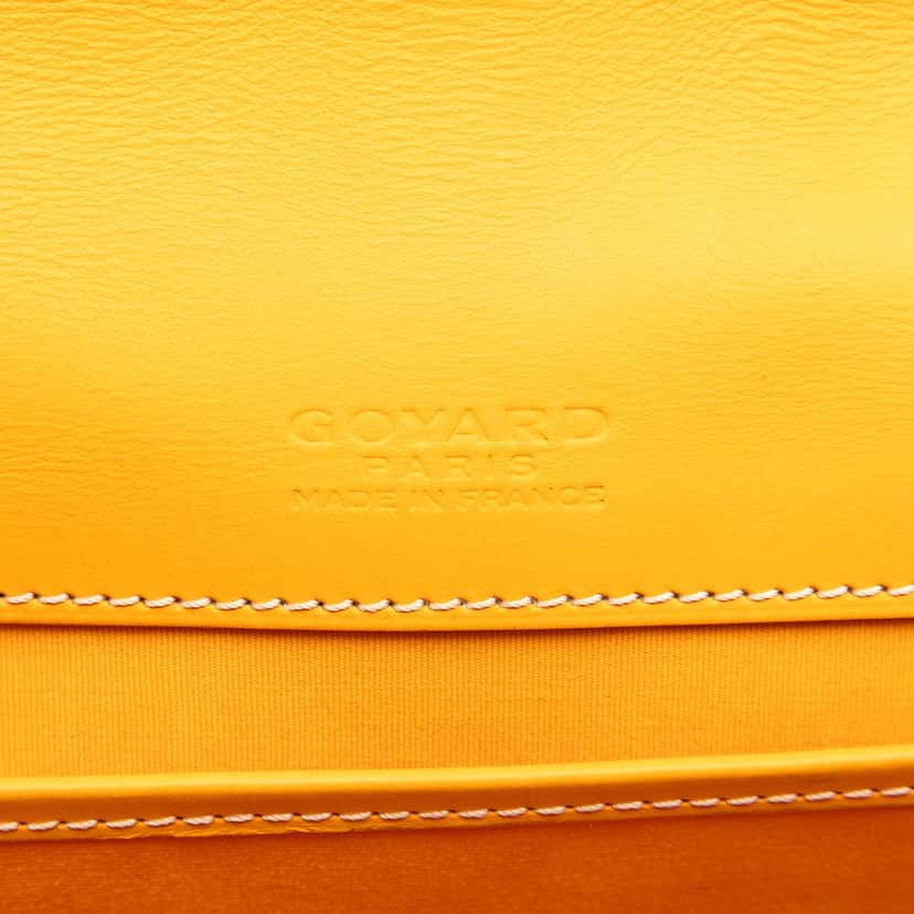Goyard Goyardine Belvedere II MM Yellow Very good condition - Box View