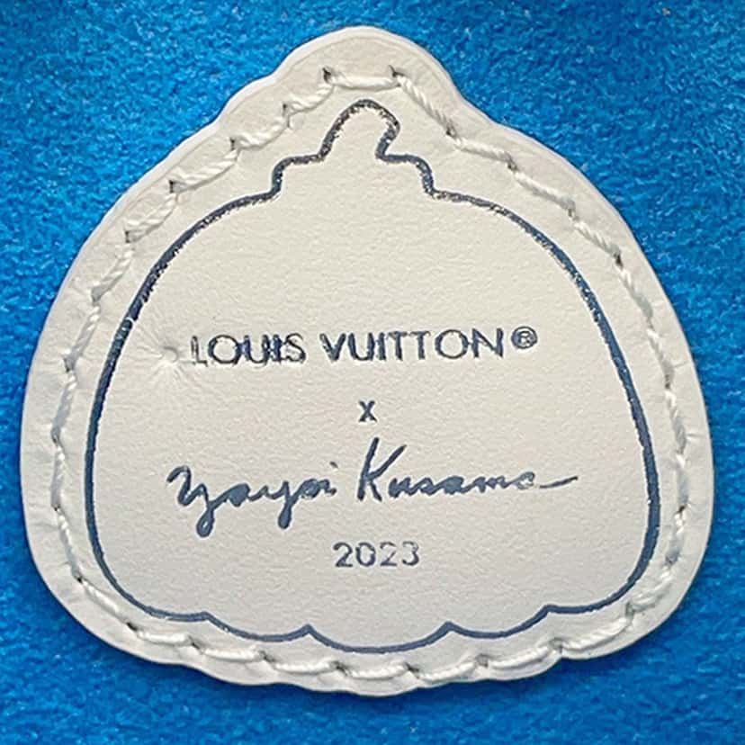 Louis Vuitton Yayoi Kusama Monogram Empreinte Speedy Bandouliere 20 Blue Leather Very good condition - Box View