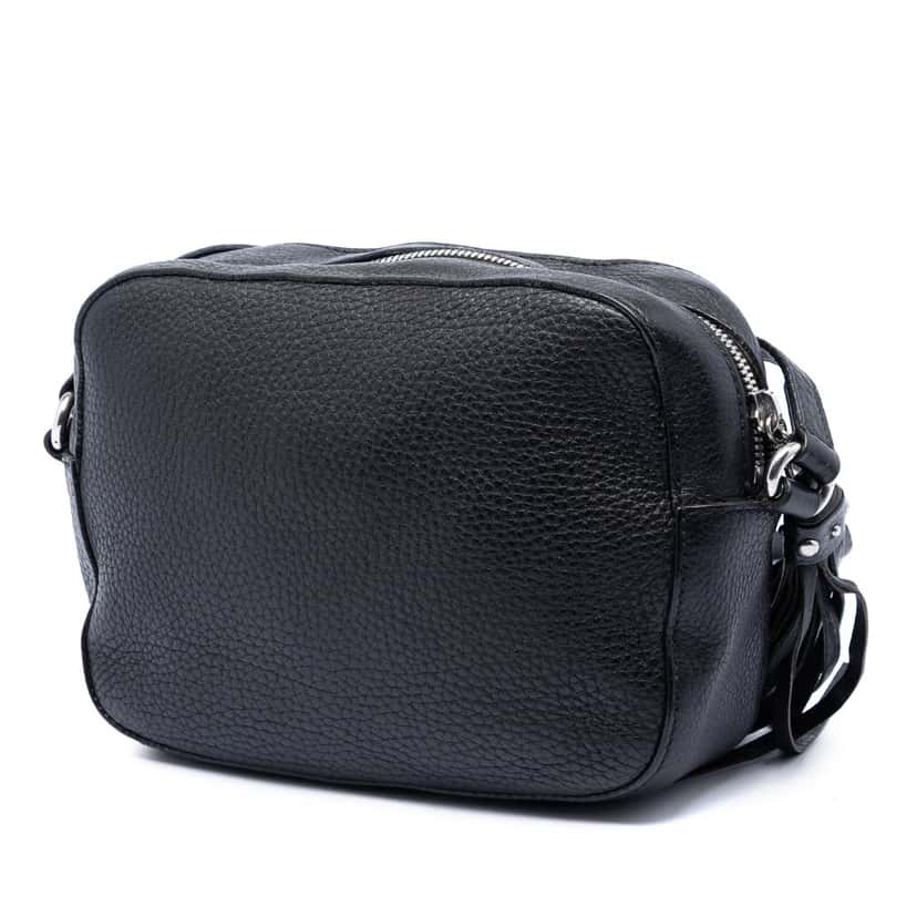 Gucci Studded Calfskin Soho Disco Crossbody Black Leather Very good condition - Back View