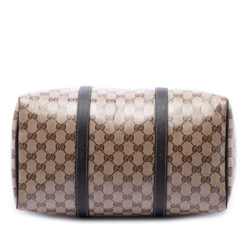 Gucci Medium GG Crystal Joy Boston Bag Beige Very good condition - Inside View