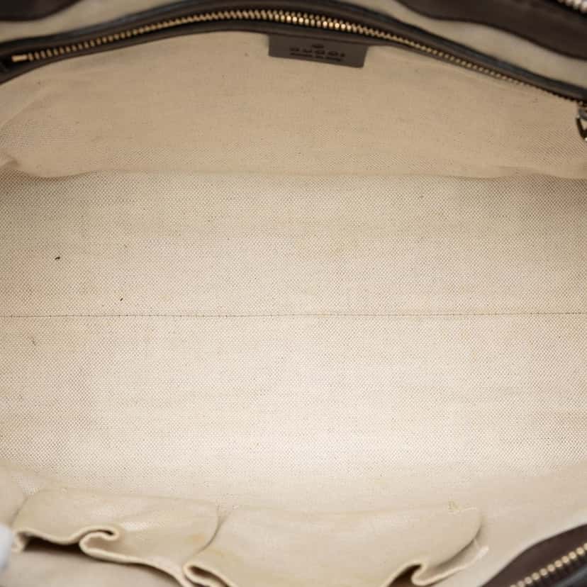 Gucci Guccissima Lovely Tote Brown Leather Very good condition - Model View