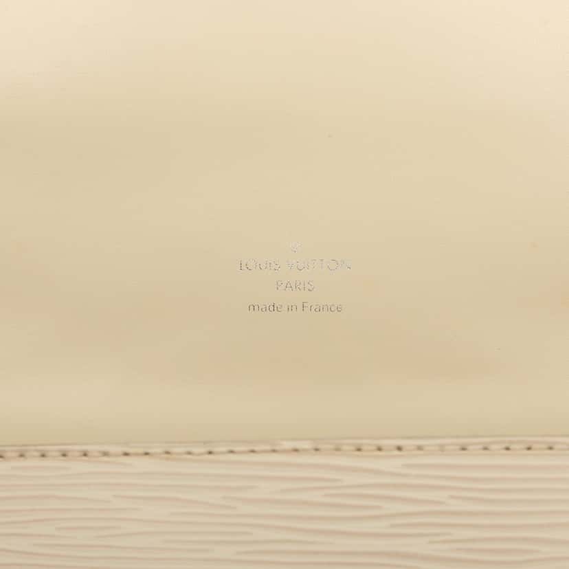 Louis Vuitton Epi Sevigne Clutch Brown Leather Very good condition - Box View