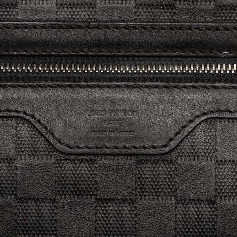 Louis Vuitton Damier Infini Calypso MM Black Leather Very good condition - Box View