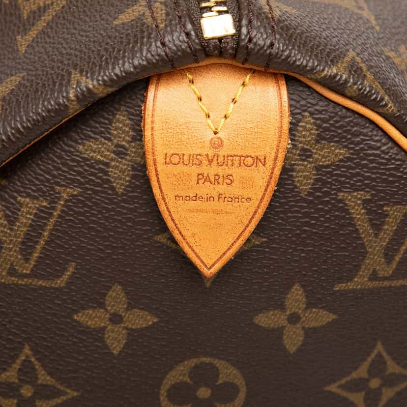 Louis Vuitton Monogram Speedy 40 Brown Very good condition - Box View