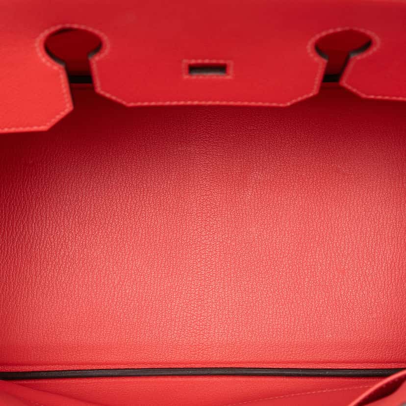 Hermès Epsom Birkin Retourne 35 Red Leather Very good condition - Model View