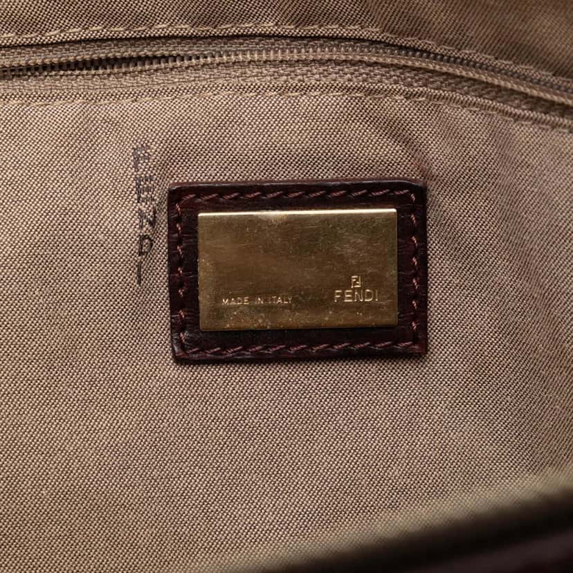 Fendi Zucchino Canvas Tote Beige Very good condition - Box View