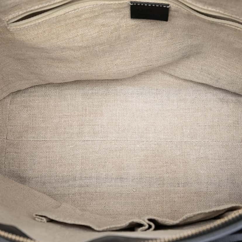 Gucci Large Microguccissima Dome Satchel Black Leather Very good condition - Model View