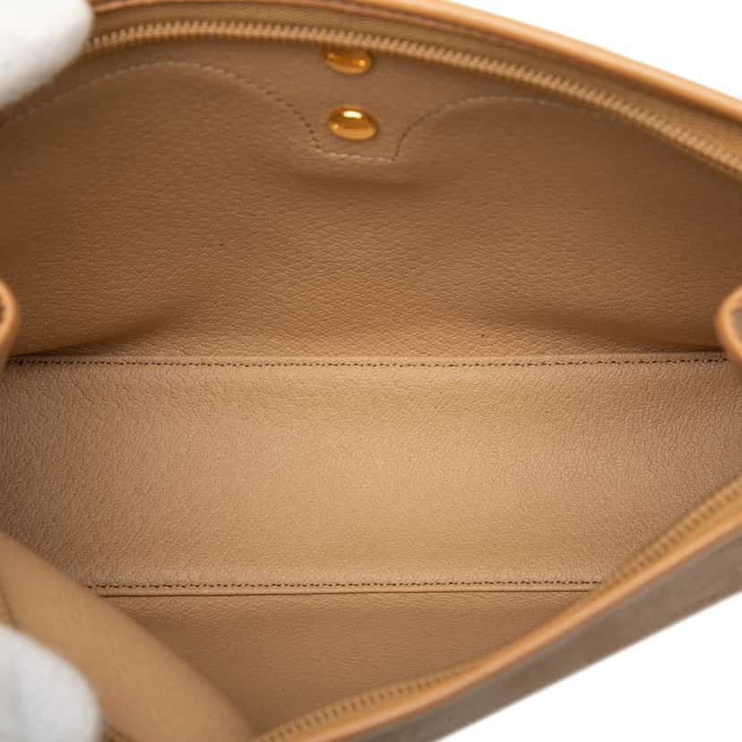 Dior Diorissimo Trotter Coated Canvas Clutch Brown Very good condition - Model View