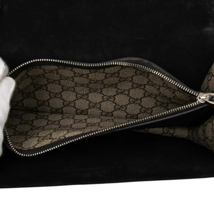 Gucci Medium GG Supreme Dionysus Shoulder Bag Beige Very good condition - Model View