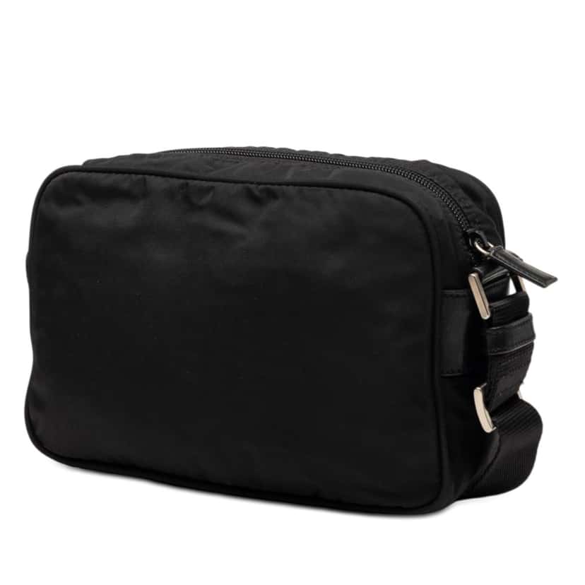 Prada Tessuto Camera Bag Black Very good condition - Back View