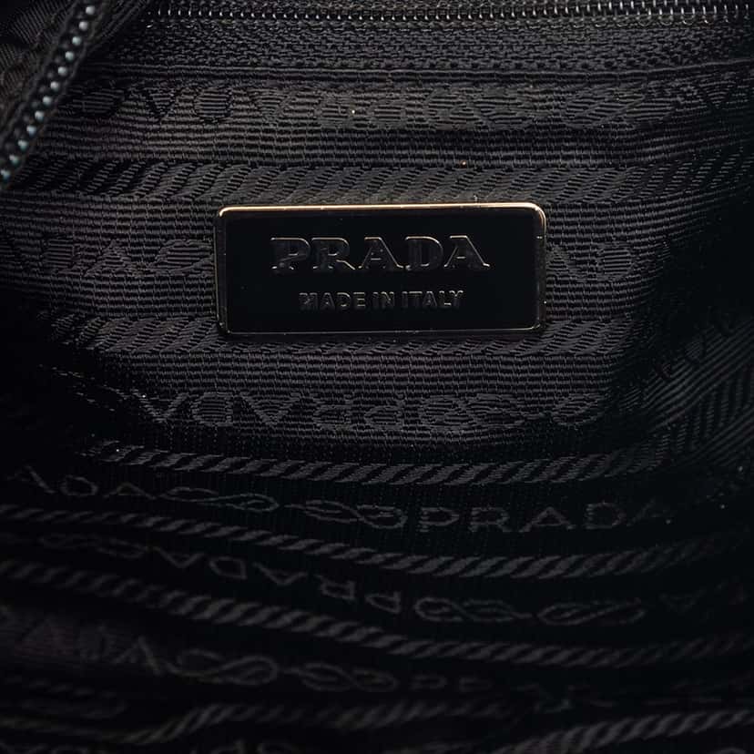 Prada Tessuto Camera Bag Black Very good condition - Box View