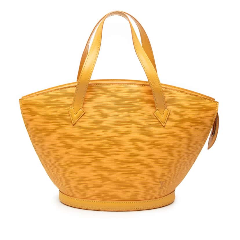 Louis Vuitton Epi Saint Jacques PM Short Strap Yellow Leather Very good condition - Front View