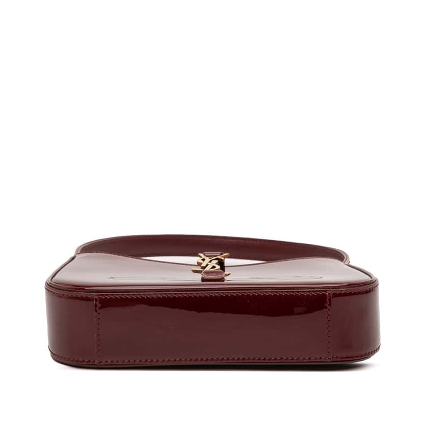 Saint Laurent Mini Patent Le 5 a 7 Red Leather Very good condition - Inside View