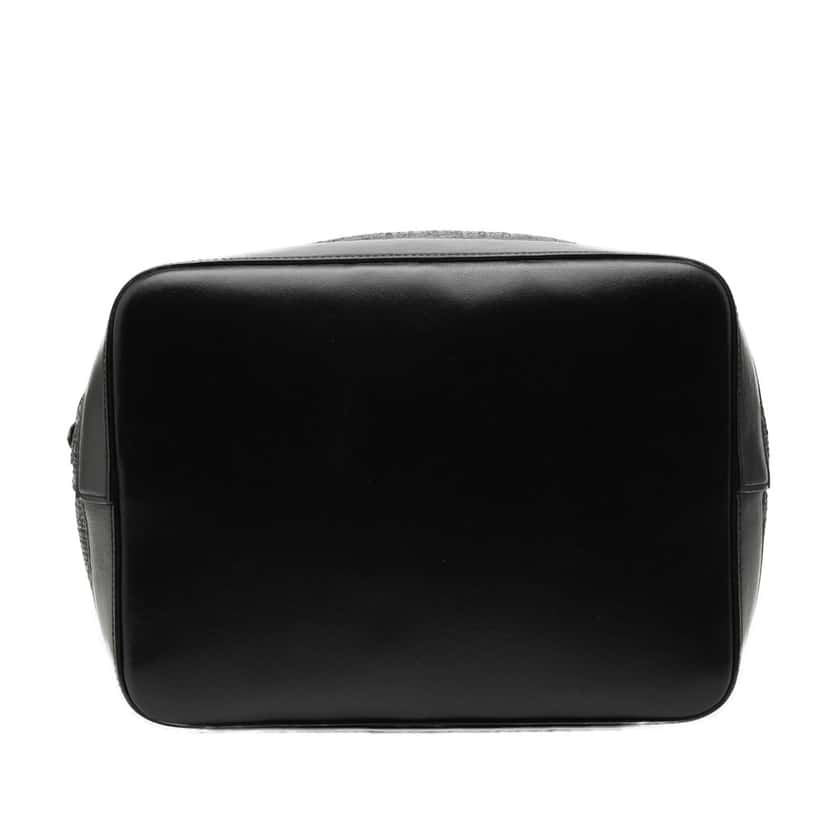 Saint Laurent Raffia Teddy Shopping Tote Black Very good condition - Inside View