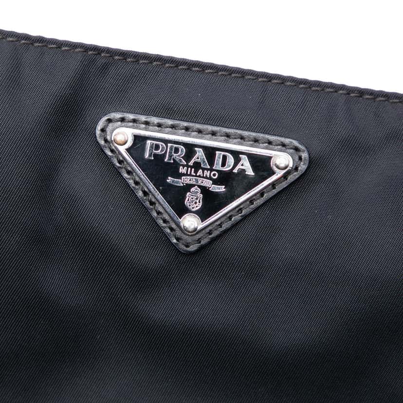 Prada Tessuto Tote Black Very good condition - Box View