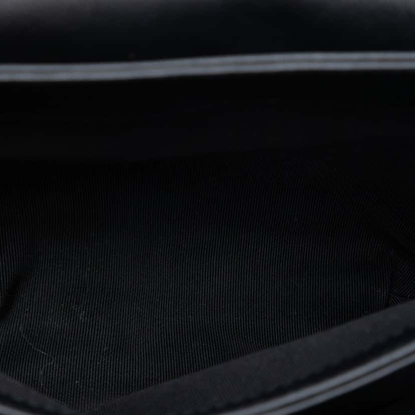 Chanel Mini Calfskin Tramezzo Flap Black Leather Very good condition - Model View