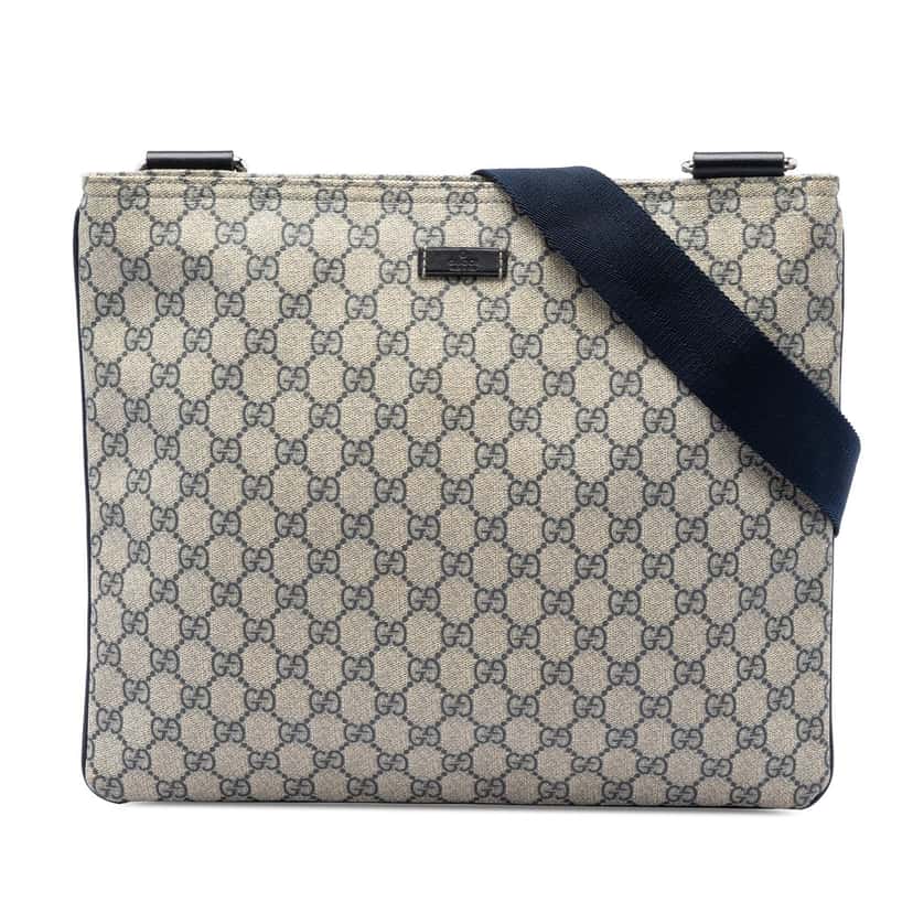 Gucci GG Supreme Crossbody Beige Very good condition - Front View